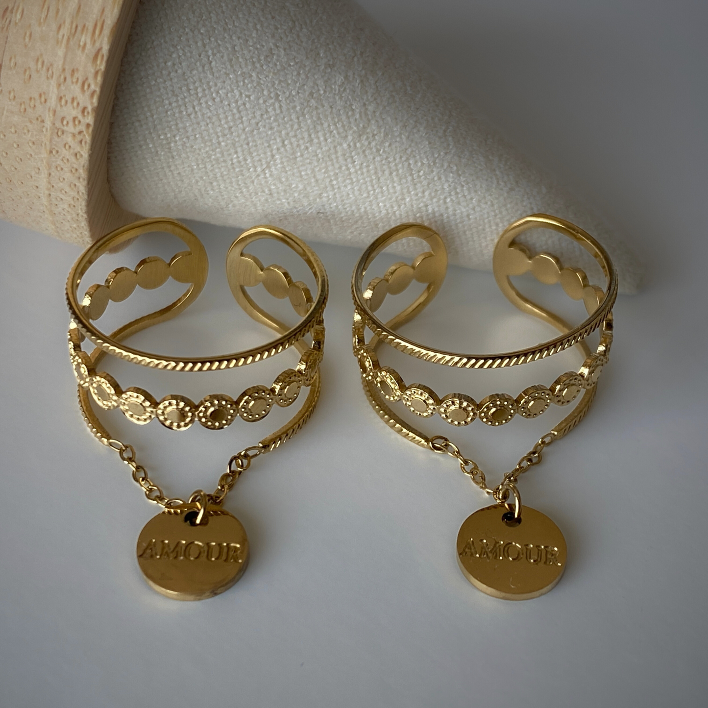 Bague Amour-breloque