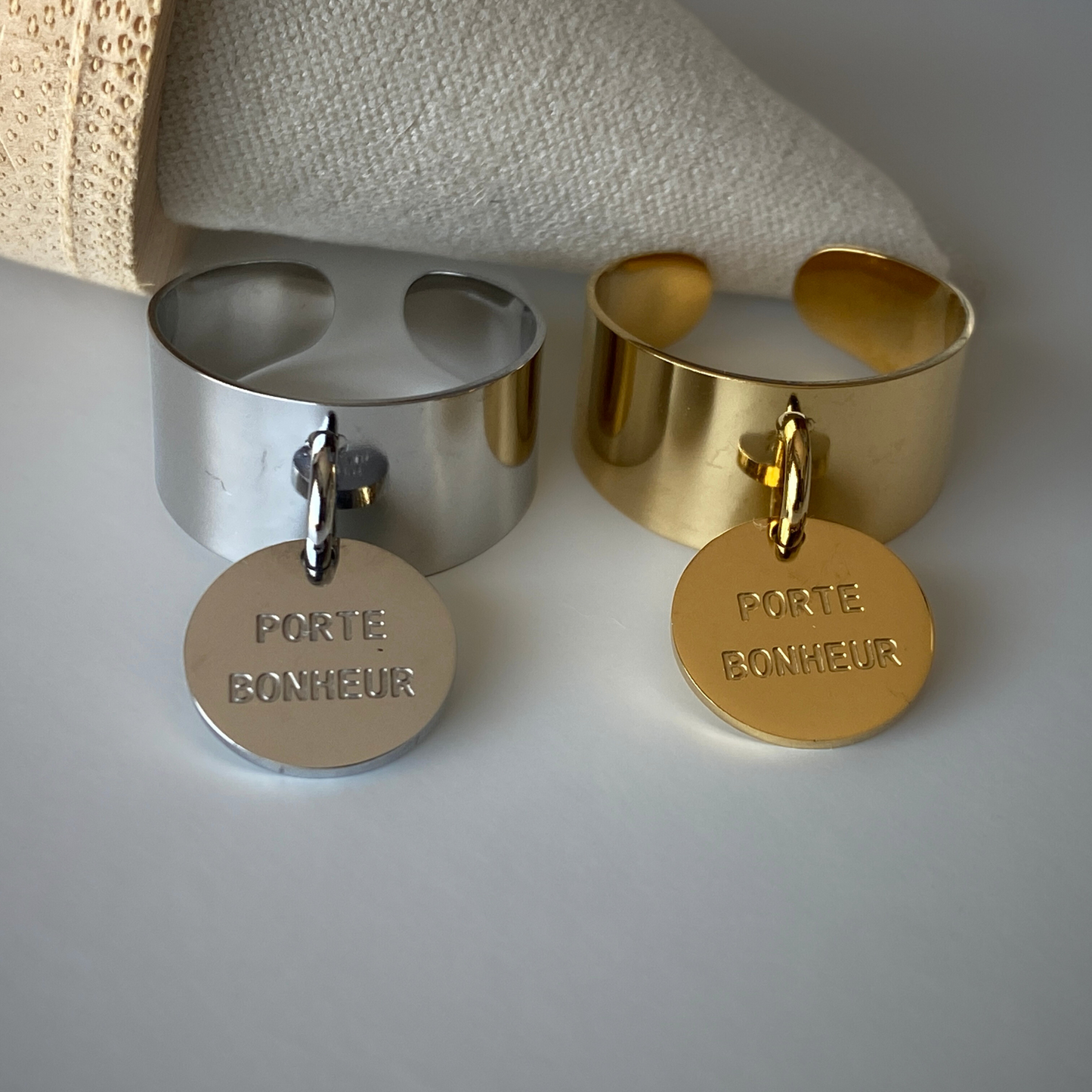 Bague Bonheur-breloque