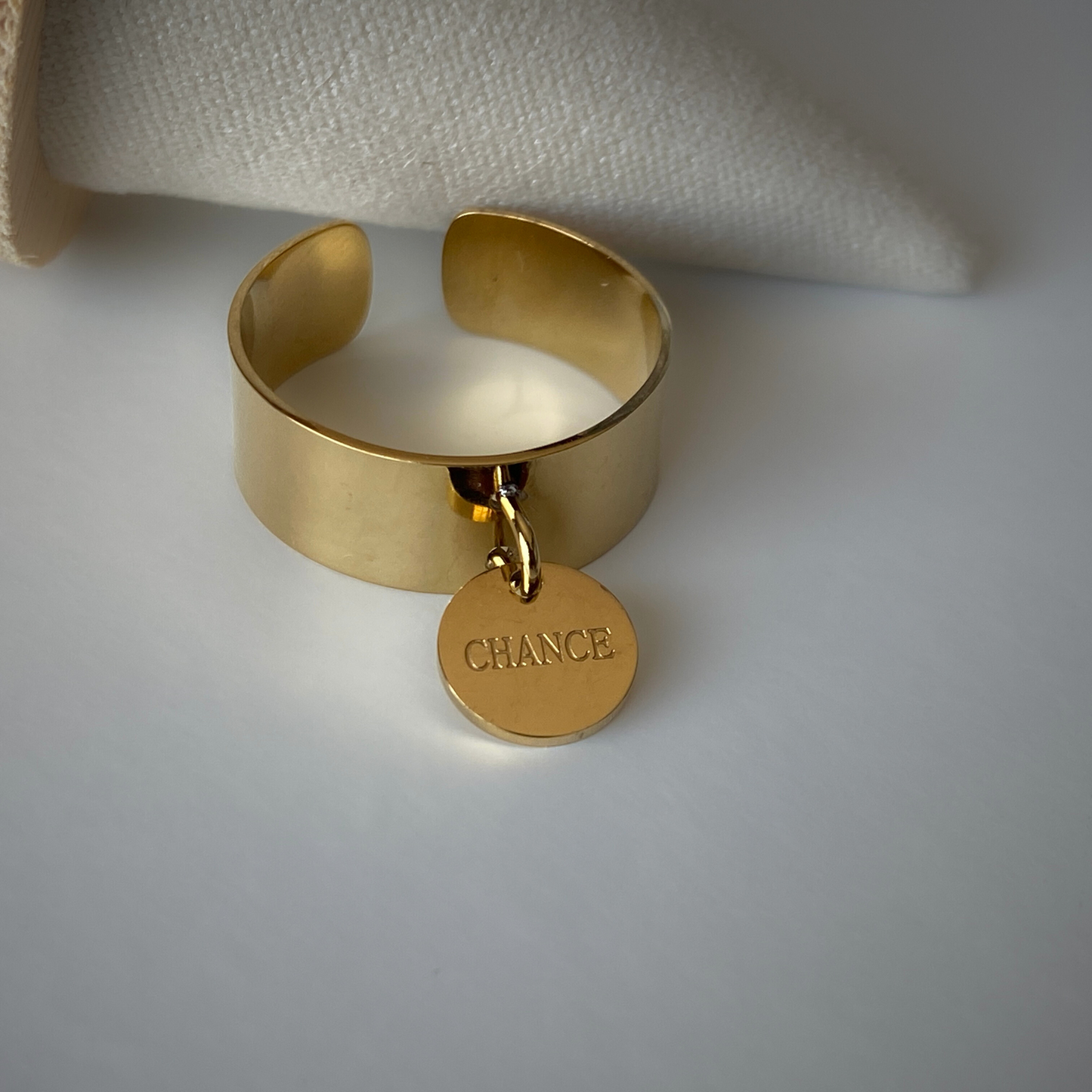 Bague Chance-breloque