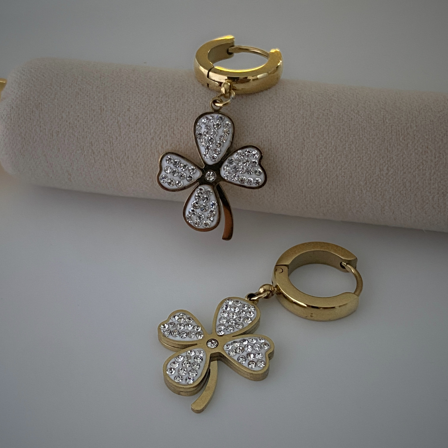 Boucles d'oreilles Fortune-strass