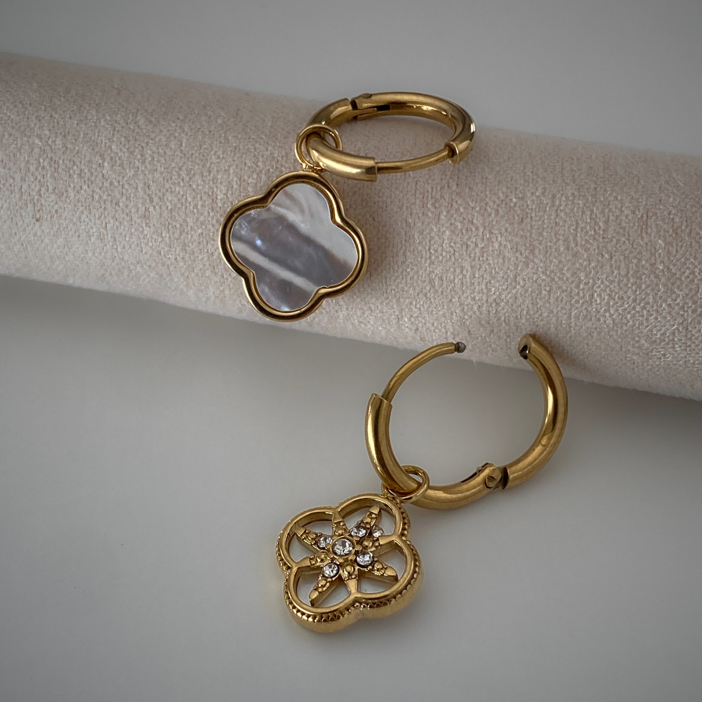 Boucles d'oreilles Harmonie-biface