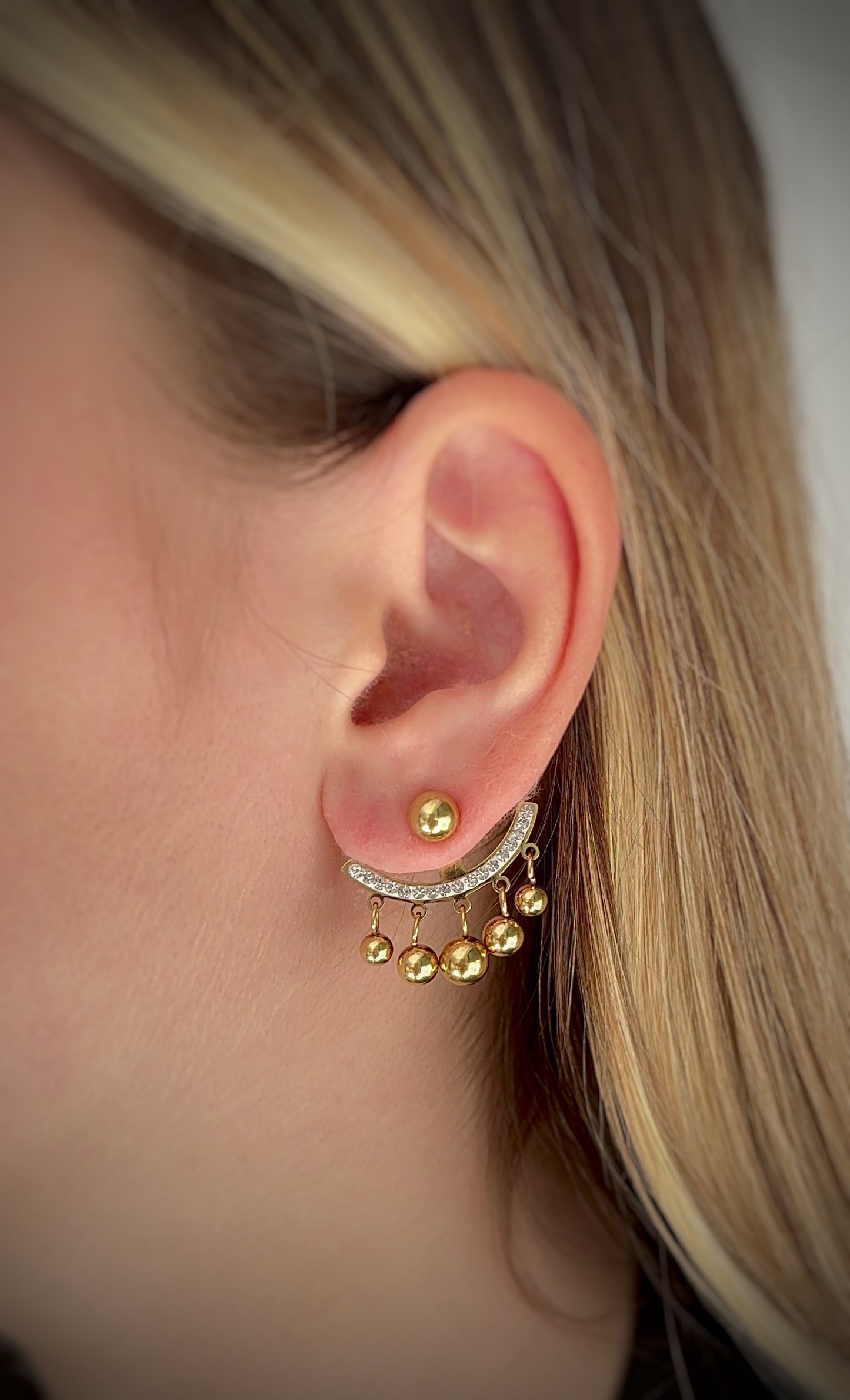 Boucles d'oreilles Fabulinda-strass