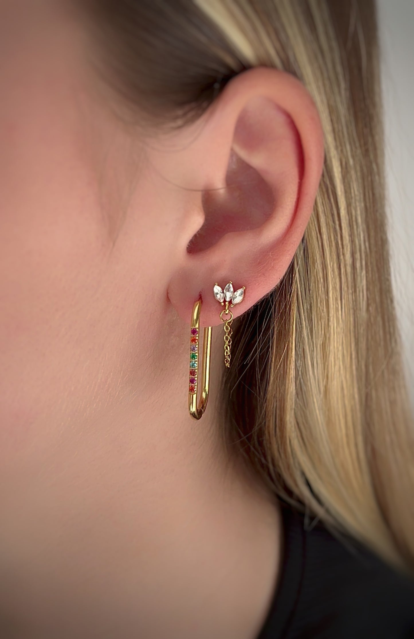 Boucles d'oreilles Dia