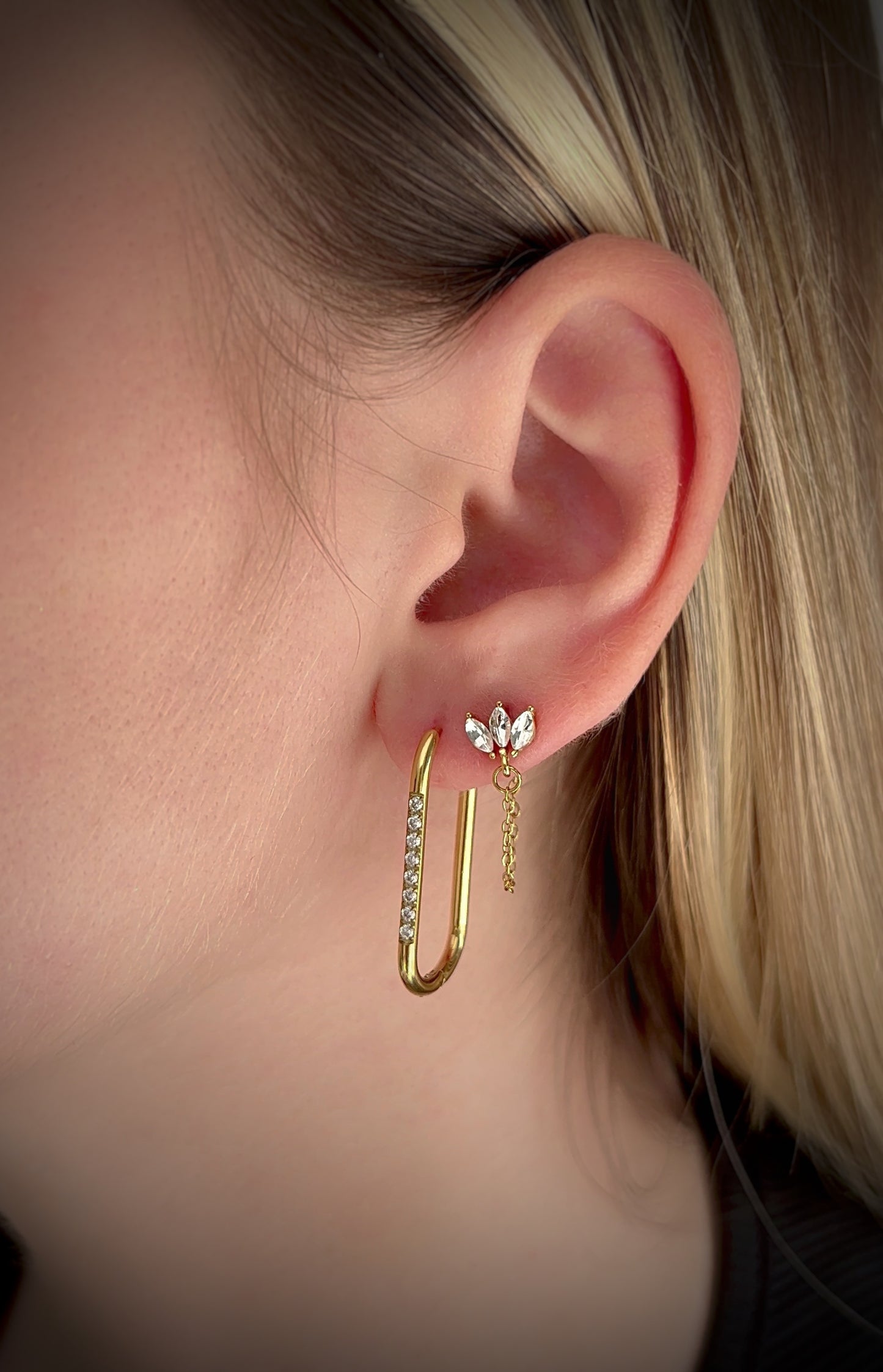 Boucles d'oreilles Dia