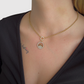 Acier inoxydable, couleur or, strass, œil, cercles, ajustable