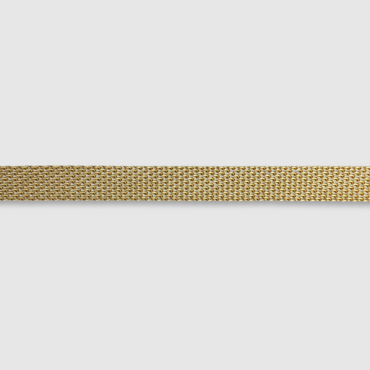 Bracelet Cléopatra, acier inoxydable, couleur or, bracelet plat, ajustable