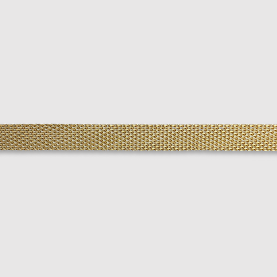 Bracelet Cléopatra, acier inoxydable, couleur or, bracelet plat, ajustable