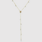 Acier inoxydable, étoile, strass diamants transparents, descente, ajustable