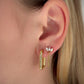 Boucles d'oreilles Lumi-strass